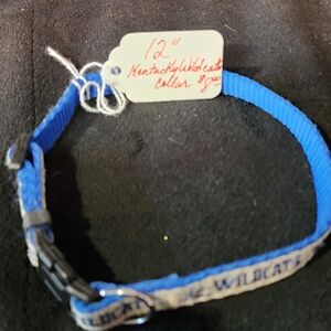 Blue Kentucky Wildcats Pet Collar